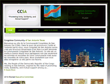 Tablet Screenshot of congolaisdesa.org